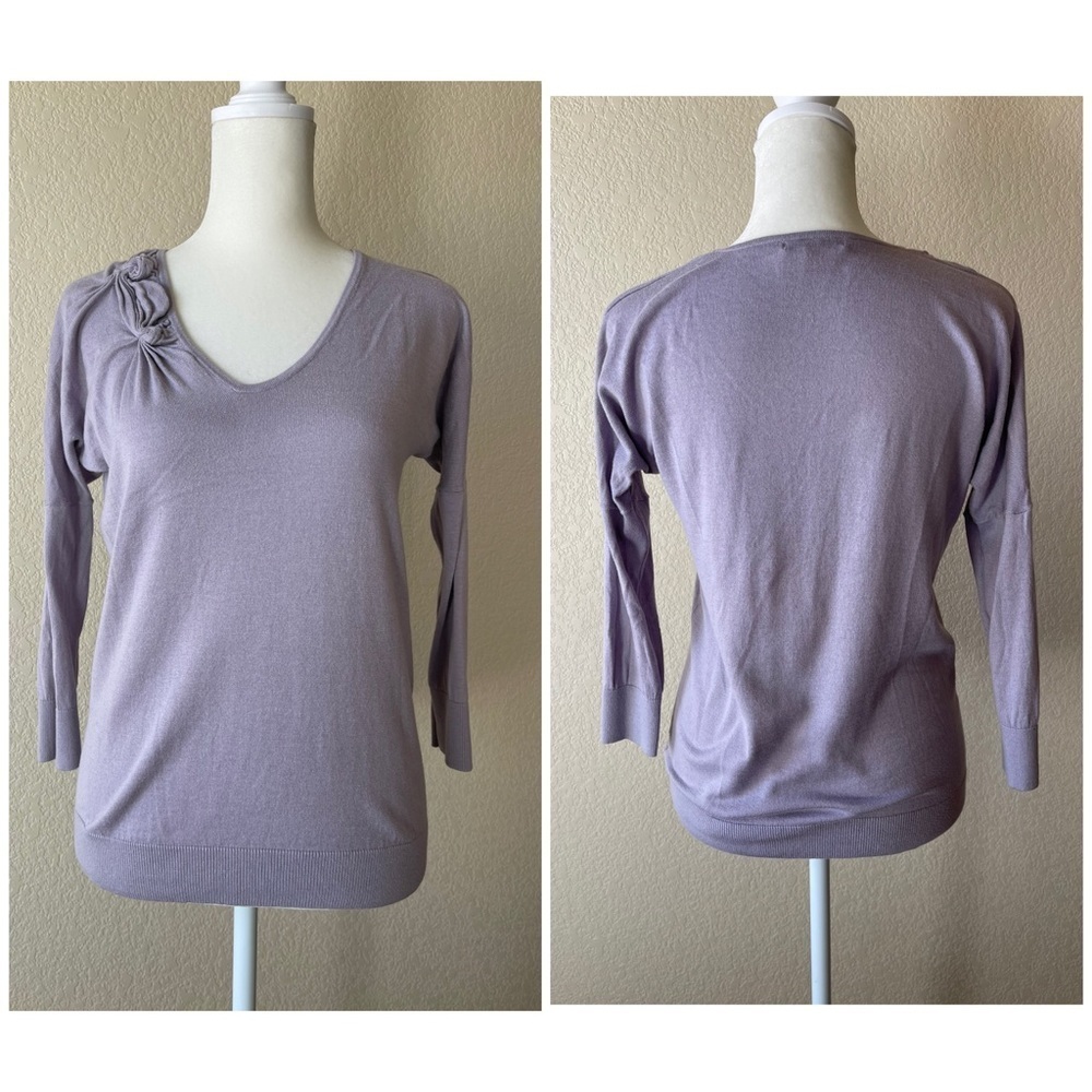 Gap lilac dolman sleeve soft sweater - xs